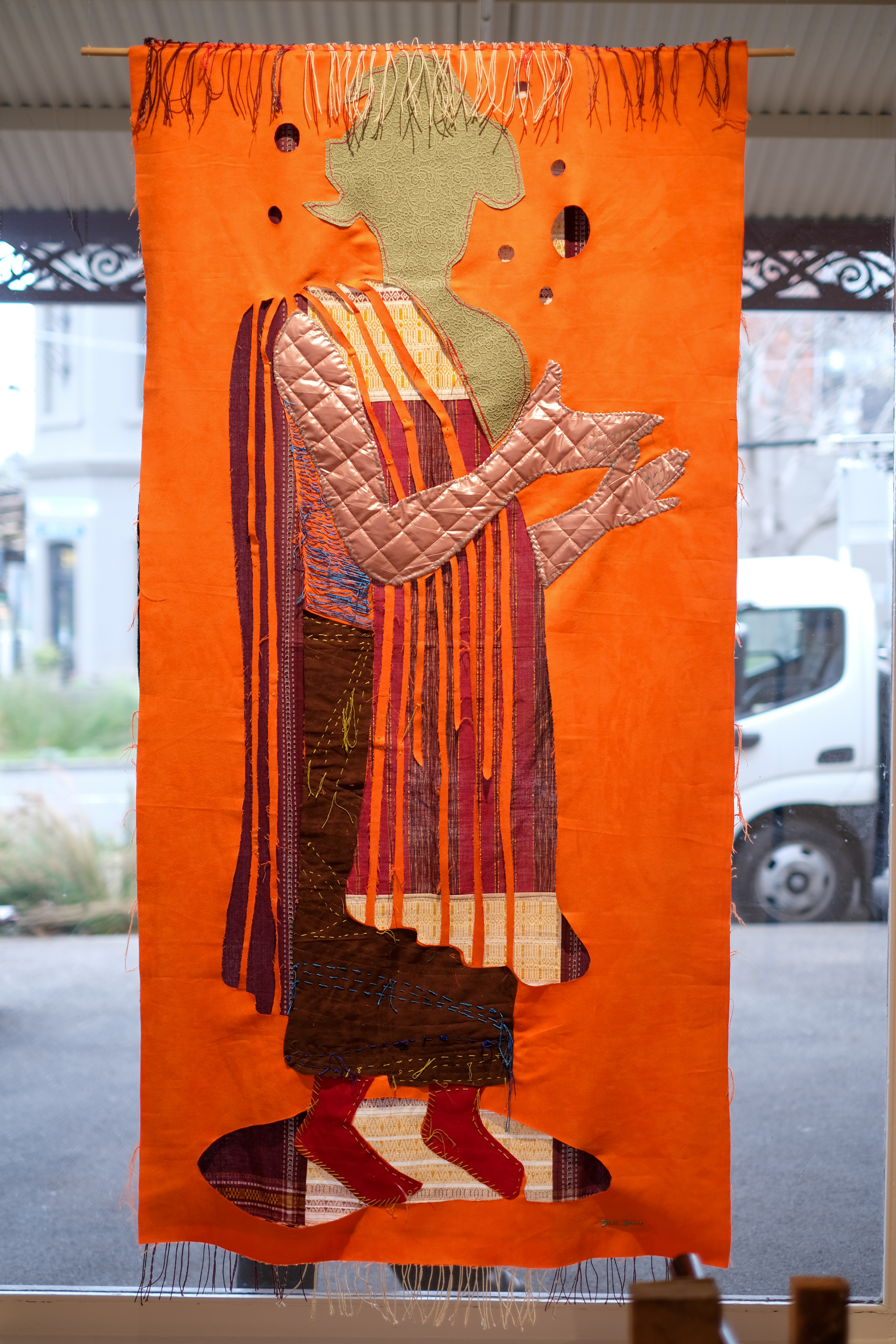 Listening setup for Small Alley Sounds presentation